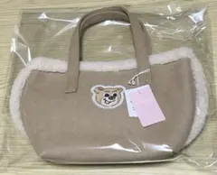 FEILER フェイラー オールドテディ ワッペンボアトートバッグ ノベルティ付