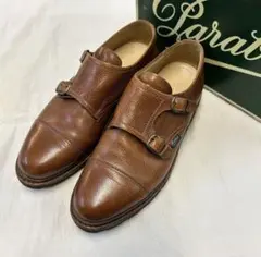 Paraboot パラブーツ ウィリアム　ダブルモンク ブラウン8 1/2のサムネイル