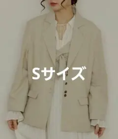 OLUN リネンブレンドジャケット Sサイズ チェック - メルカリ