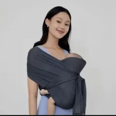 コニー抱っこ紐　抱っこ紐　Sサイズ　チャコール