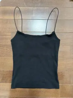 ZARA ブラック パスタキャミソール S