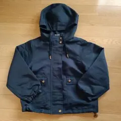 【美品】マウンテンパーカー ネイビー バースデイ 120