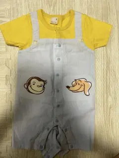 キャラクター刺繍ロンパース・カバーオール