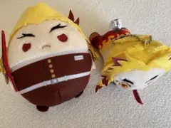 鬼滅の刃 煉獄 杏寿郎 ふわコロりん はぐキャラ ぬいぐるみ セット