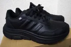 adidas CloudfoamStepブラッククラウドフォー厶ステップ24.5