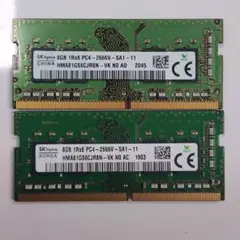 8GB DDR4 メモリー PC4-2666V 管理No.198
