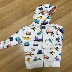 nexx 飛行機・車プリント パーカー