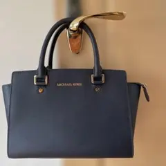 MICHAEL KORS 2way バッグ ネイビー