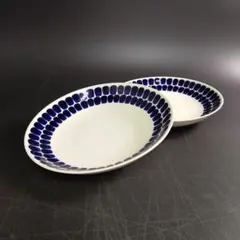 Y13-1/ARABIA1873 24h/皿24cm/Tuokio/ブルー/のサムネイル