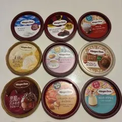 Haagen-Dazs ミニカップ フタ 9種セットのサムネイル