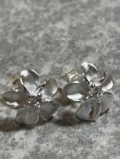 美品 希少ALBA ROSA ハイビスカス ピアス シルバー925 - メルカリ