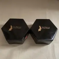ピーターラビット 会津塗 小物入れ 2個