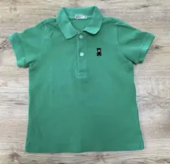 DOUBLE.B グリーン ポロシャツ 110センチ