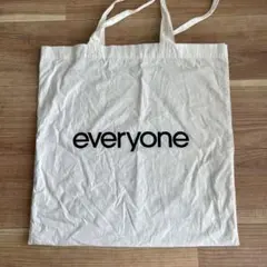 everyone トートバッグ