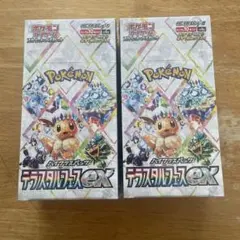 ポケモンカードゲーム　テラスタルフェスex シュリンク付きBOX2箱