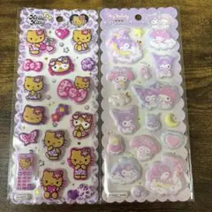 クラックス　ハローキティ　クロミ　マシュマロシール　サンリオ