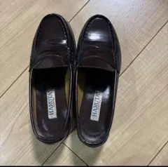 HARUTA ダークブラウン ローファー