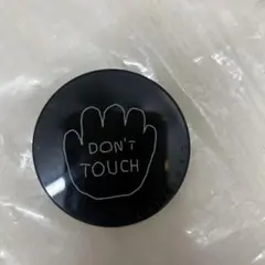 CASETiFY スマホリング DON'T TOUCH ブラック