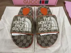 [試着のみ] GUCCI × The North Face サンダル
