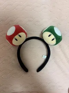 マリオ　キノコ　カチューシャ