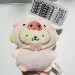 【人気】サンリオキャラクターズ どうぶつ着ぐるみマスコットブタ編 ポムポムプリン