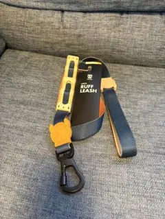 Ruff Leash ネイビー/オレンジ 120cm
