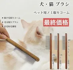 ペット用　ブラシ　未使用に近い美品