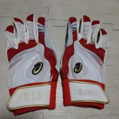 M*9様 ソフトバンクホークス 今宮健太選手 支給品 バッティンググラブ 