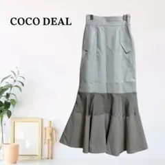 zC1266【M】COCO DEAL ロングスカート マーメイド ドッキングのサムネイル