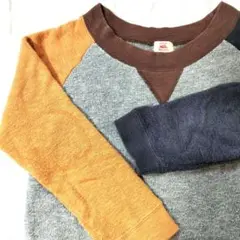 KRIFF MAYER クレイジー袖スウェット　Mサイズ 　ミニ裏毛