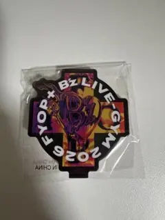 B’z FYOP+ ガチャ ロゴアクリルスタンド 黒