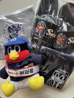 東京ヤクルトスワローズ　つば九郎　日本青年館ホテル　支配鳥　ぬいぐるみ　非売品 非売品】東京ヤクルトスワローズ つば九郎 日本青年館ホテル 支配鳥