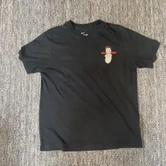 美品 NIKE Tシャツ L 黒 ブラック スニーカーショップ クルーネック