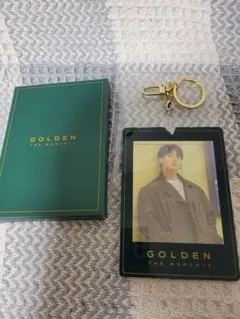 BTS JUNG KOOK GOLDEN キーホルダー ミニチュアアルバム CD - メルカリ