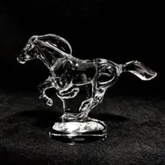 【美品】Baccarat バカラ クリスタルホース 馬 置物のサムネイル