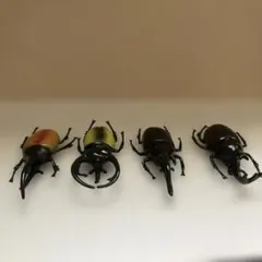 昆虫フィギュア カブトムシ クワガタ 4体セット