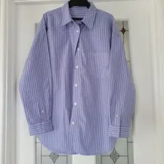 ☆GU☆ストライプ長袖シャツ