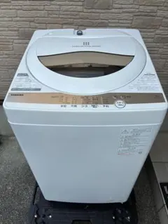 ✳️【美品中古】TOSHIBA 洗濯機 5.0kg AW-5GA1 2022年製のサムネイル