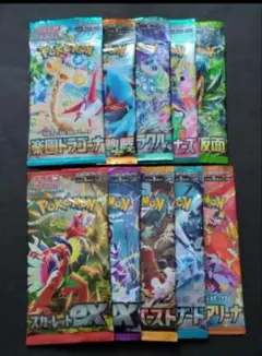 ポケモンカード　バラ　10パック