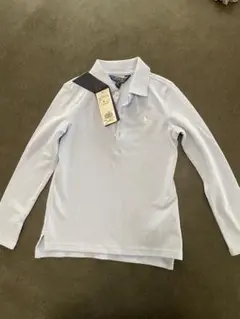 POLO RALPH LAUREN 長袖ポロシャツ S ライトブルー