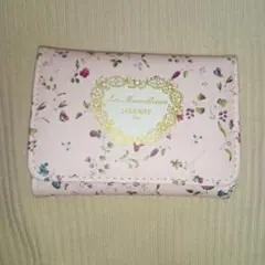 Ladurée 花柄 三つ折り財布