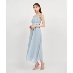 ロイヤルパーティー　シアーチェックキャミフレアワンピース　FS　超美品