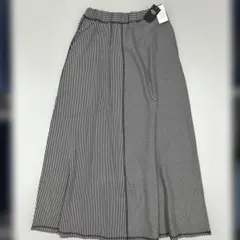 【タグ付】AZUL by moussy ストライプ ロングスカート Mのサムネイル