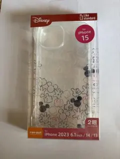 Disney iPhone 15用クリアケースのサムネイル