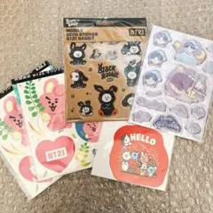 BT21 TinyTan ステッカーセット