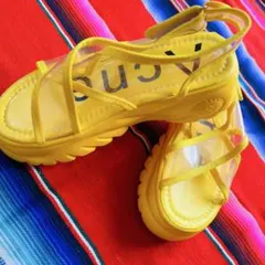 Acne Studios 厚底サンダル イエロー 36のサムネイル