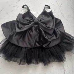 値下げしました！ベビードレス　黒　着画あり　【平日即日発送】