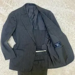 226バーバリー セットアップ ヘリンボーン柄 タスマニアウール