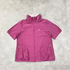 美品 Burberry GOLF ウインドジャケット レディースLのサムネイル