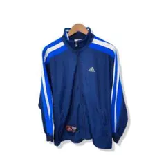 80s  ラックジャケット マルチカラー デサント製 L相当 80s adidas ラックジャケット マルチカラー デサント製 L相当 - メルカリ